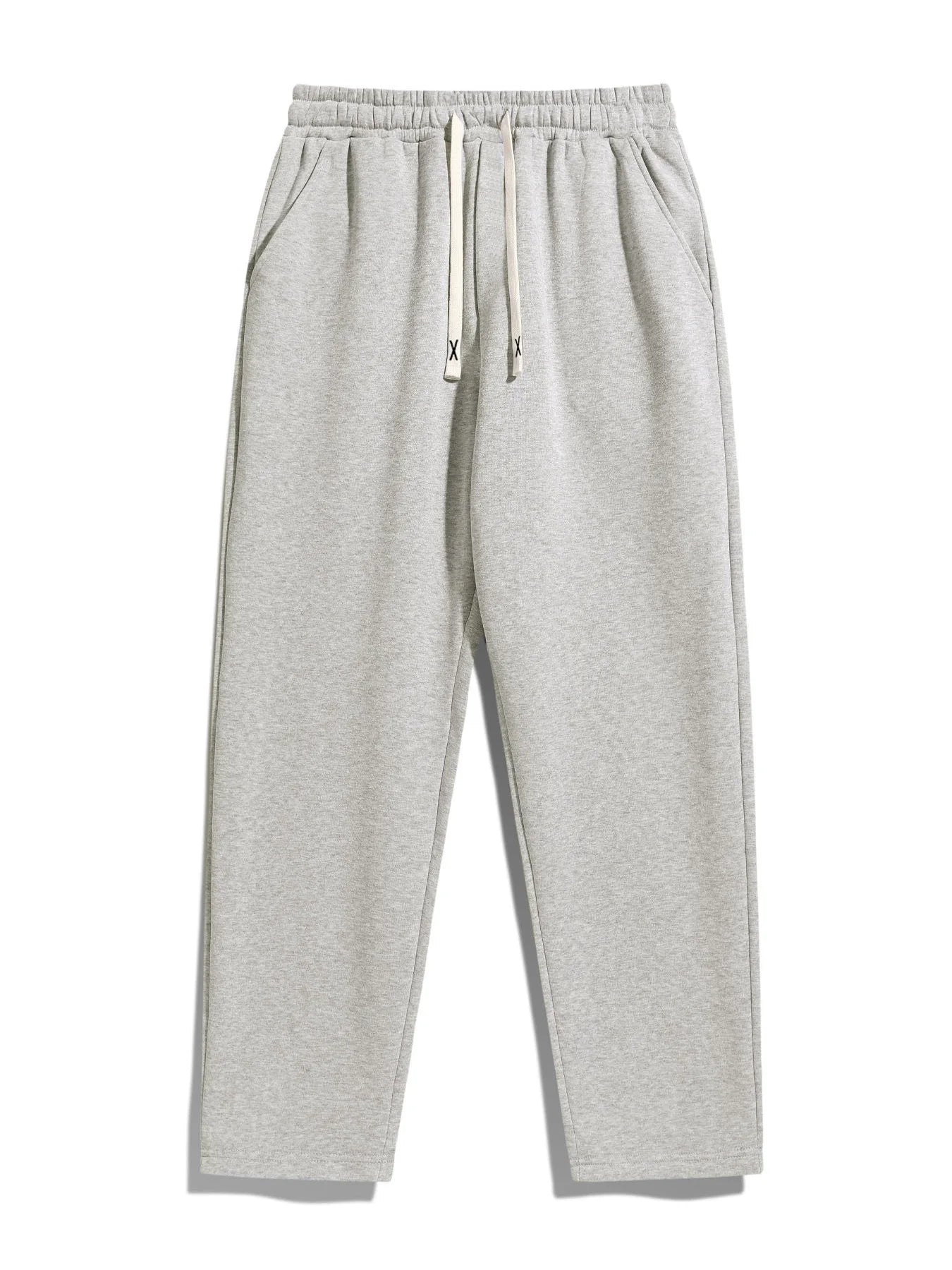 Men's 5-piece straight-leg casual sports pants, comfortable fabric, suitable for outdoor sports, shopping, and travel