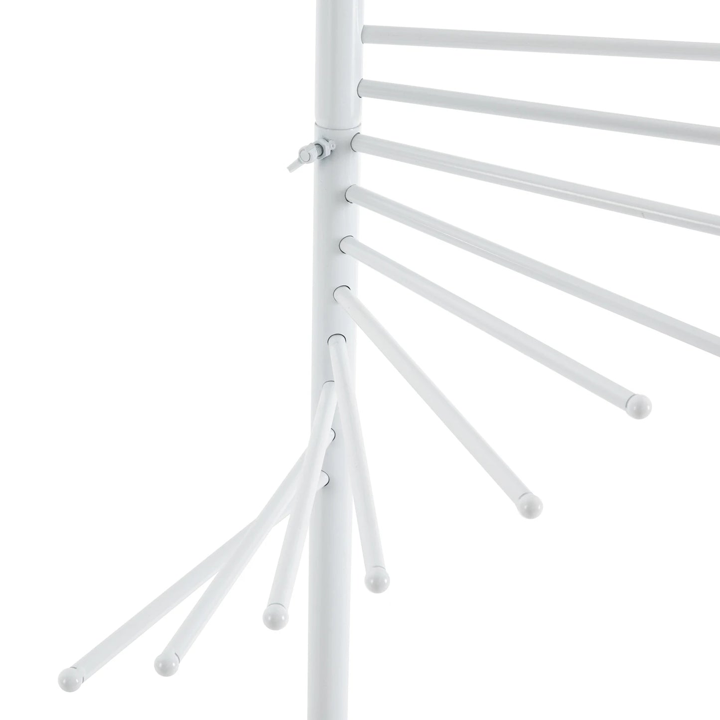 Spiral Scarf Holder Organizer Freestanding Rack For Hijab Store