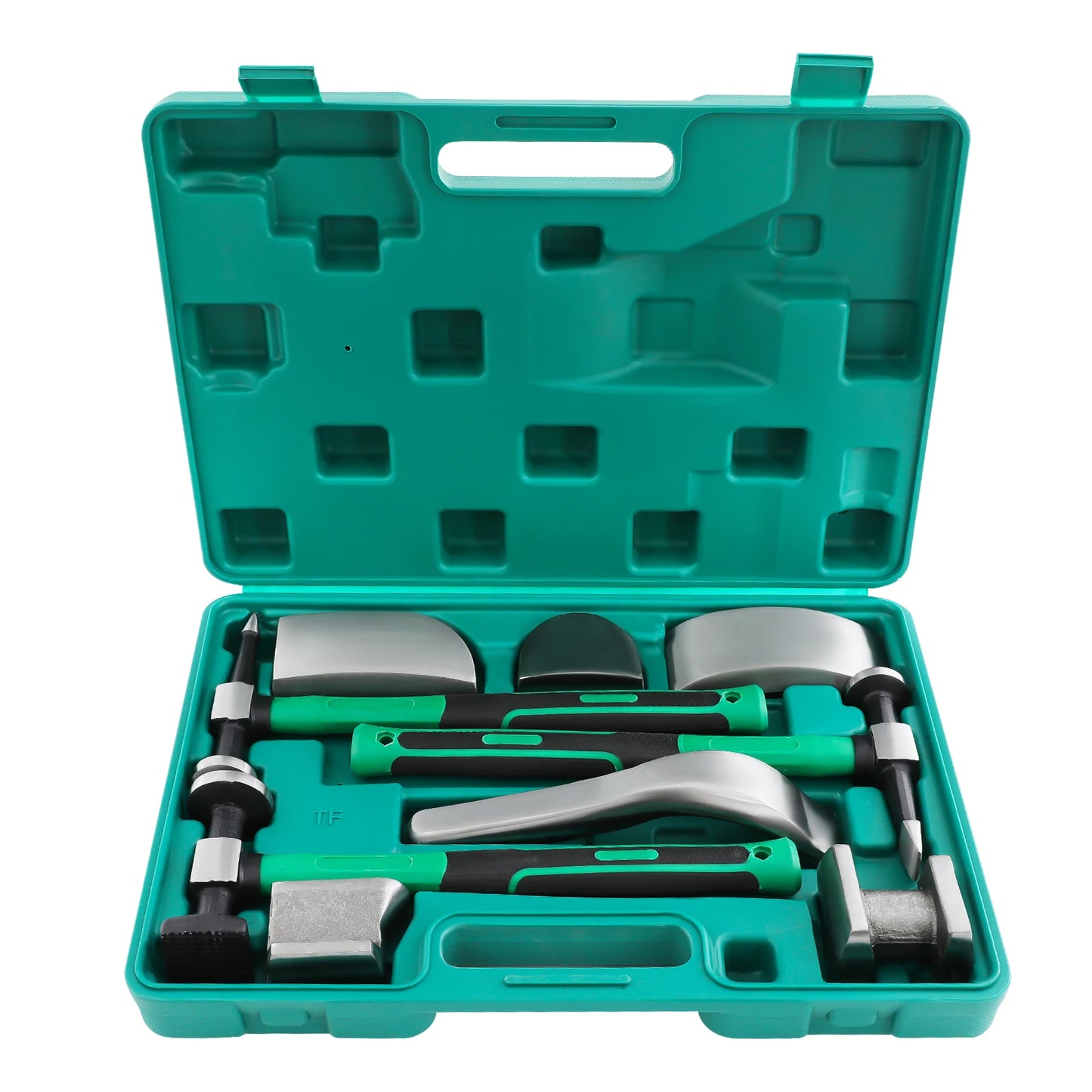 Car Dent Repair Tool Kit 9 Piece Set With Steel Sheet Metal Hammers