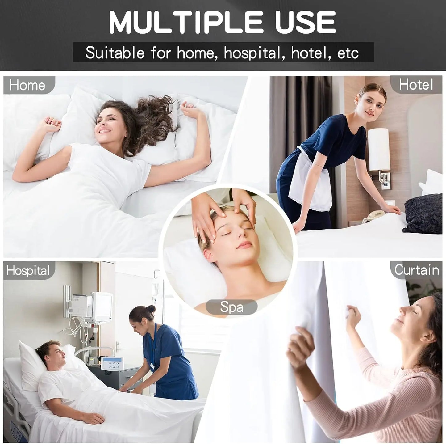Hotel Quality Flat Bed Sheets Brushed Microfiber Ultra Soft Breathable