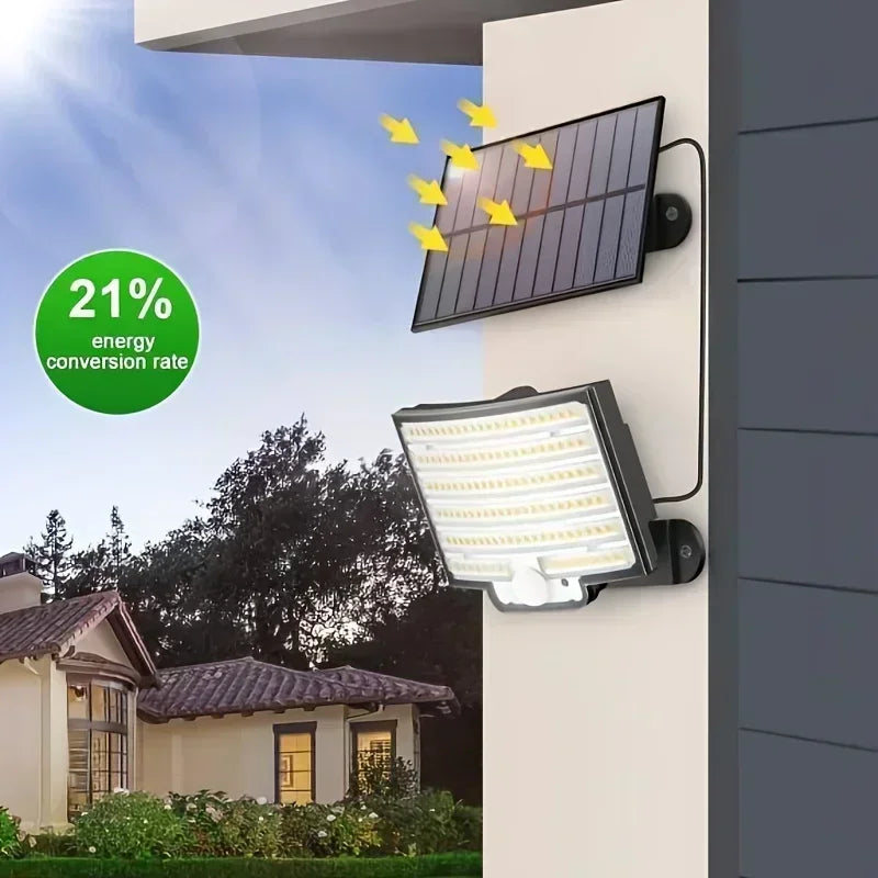 SZRSTH IP65 Solar Outdoor Light With Motion Sensor And Remote