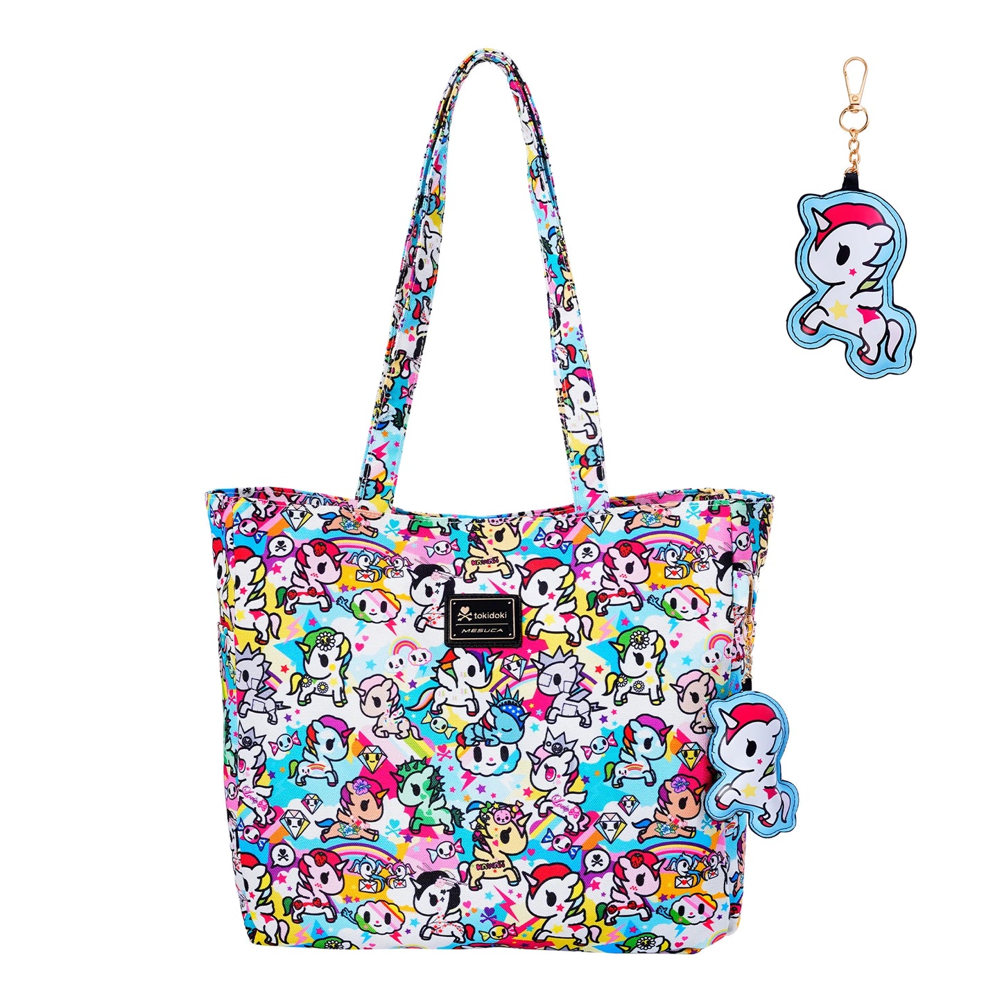 Tokidoki Official Licensed Shoulder Bag For Women With Unicorno Keychain