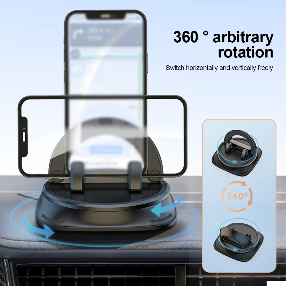 Kebidumei Universal Car Phone Holder 360 Degree Rotation