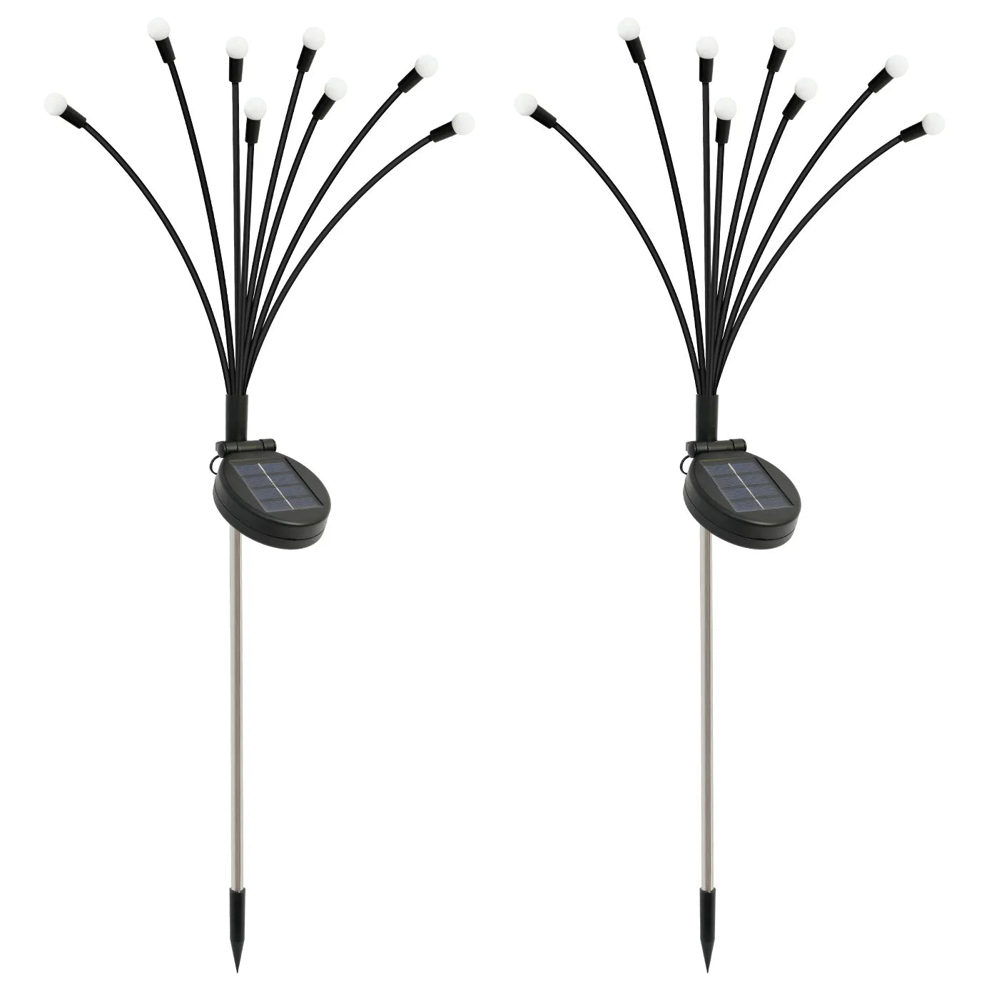 Solar Firefly Led Outdoor Garden Lights Waterproof Pathway Decor