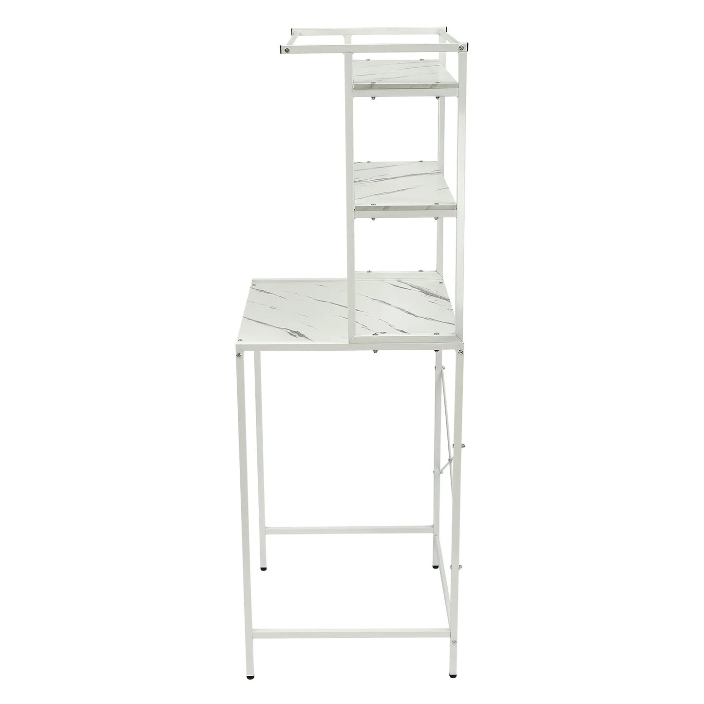 Over The Washer and Dryer Storage Shelf 3-Tier  Bathroom Storage and Organizer Rack for Hanging Towels and Drying Clothes - Louie's Joint 