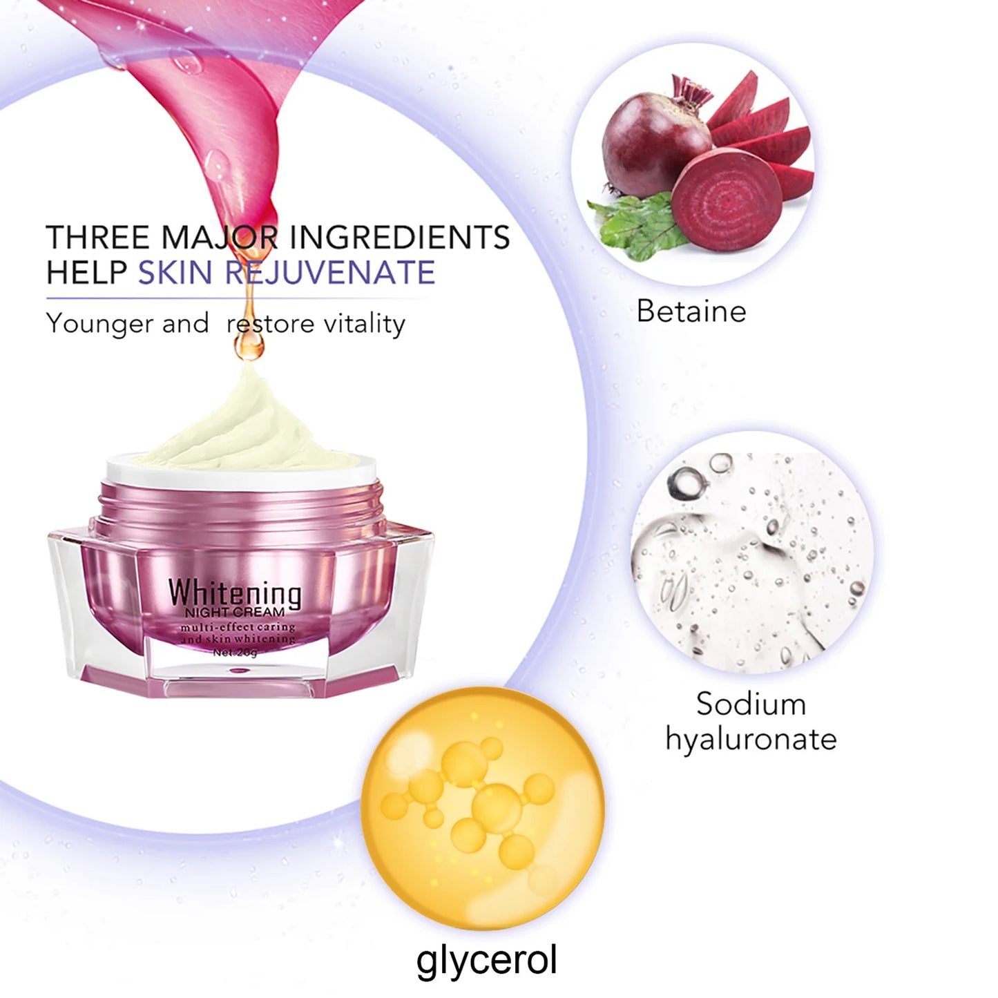 AILKE Whitening Facial Cream Brightening Anti Aging For All Skin