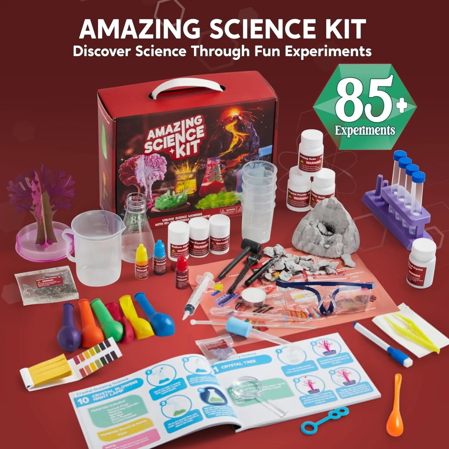 Joyfy Science Kits 85 Plus Experiments STEM Education Ages 6-12