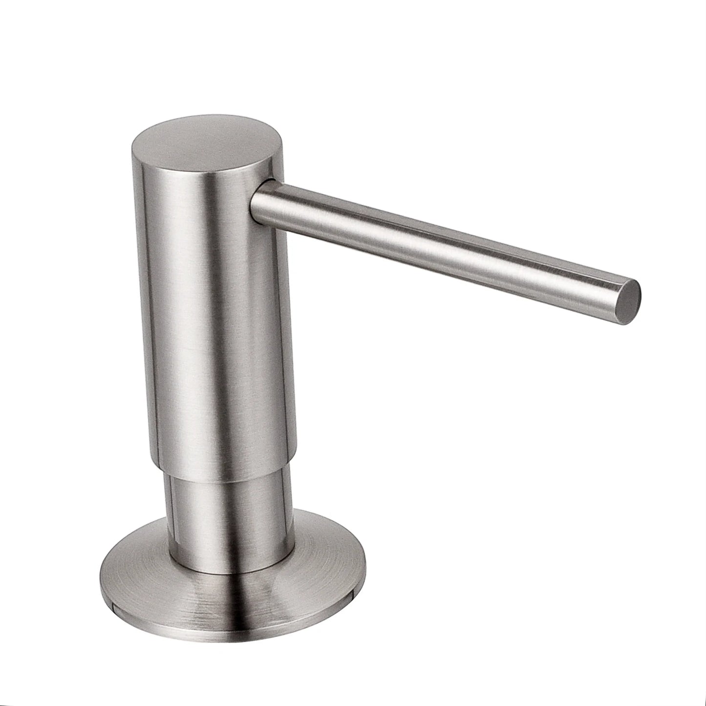 Samodra Black Liquid Soap Dispensers Brass Pump Head With 500ML PE Bottle Build in Dispenser soap For kitchen accessories - Louie's Joint 
