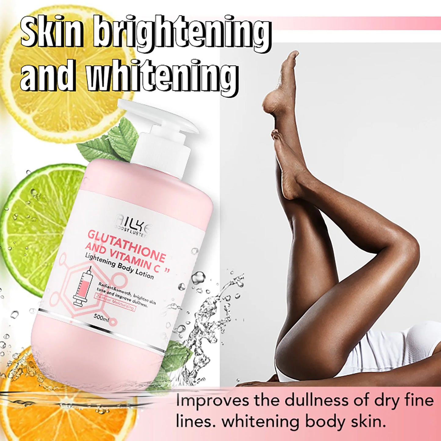 AILKE Whitening Facial Lotion With Vitamin C And Glutathione
