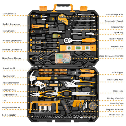Dekopro 228-Piece Socket Wrench Auto Repair Tool Set - Louie's Joint 