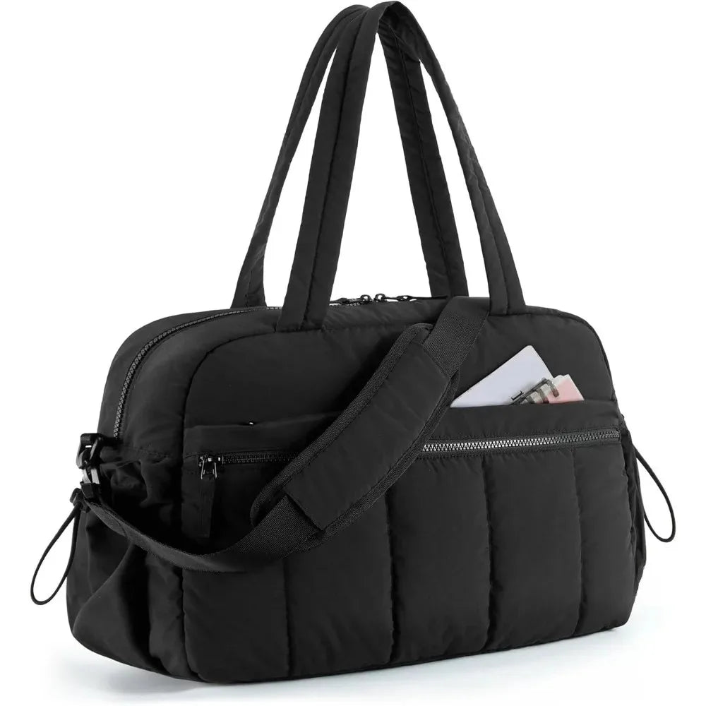 Women Travel Duffel Bag With Wet Pocket Lightweight Weekender