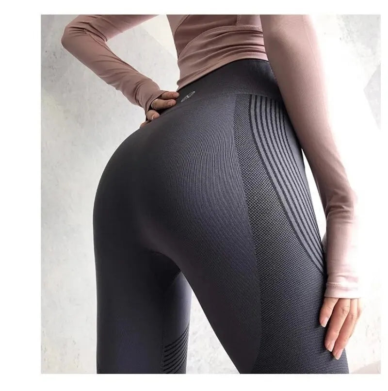 Women Yoga Pants Leggings High Waist Quick Dry Fitness Wear