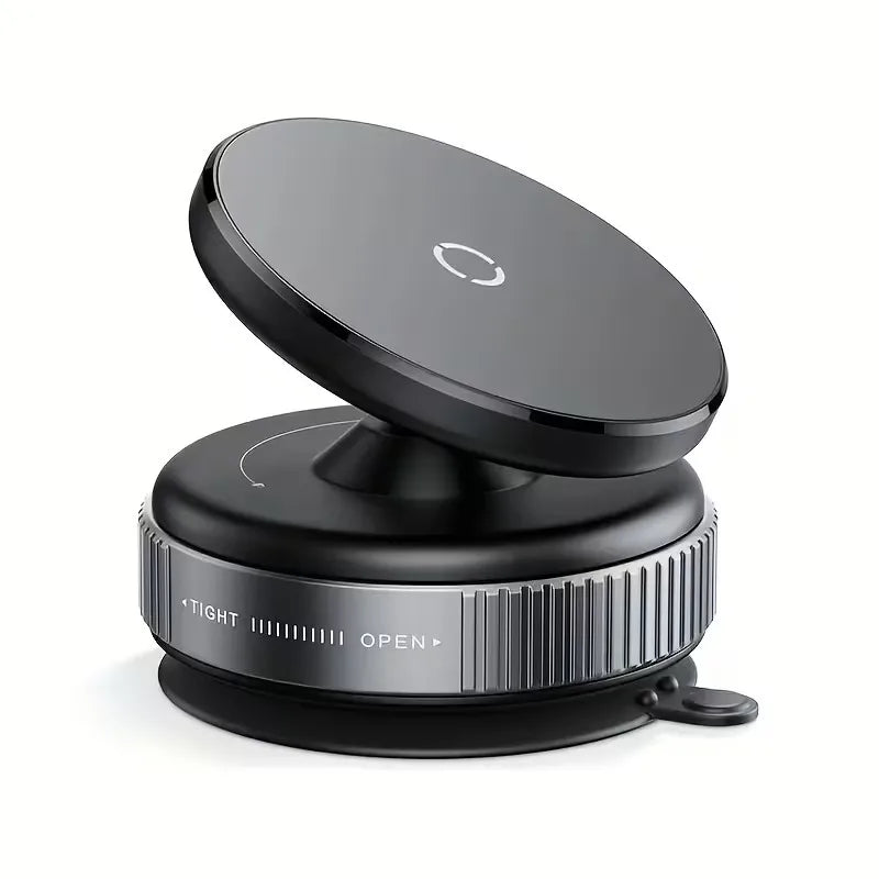 Upgraded 360 ° Adjustable Magnetic Phone Stand, Multi functional Navigation Car Device Installation Stand, Suitable for Cars/Gyms/Mirrors/Smooth Surface Non stick Suction Cup Phone Stand Compatible with All Smartphones