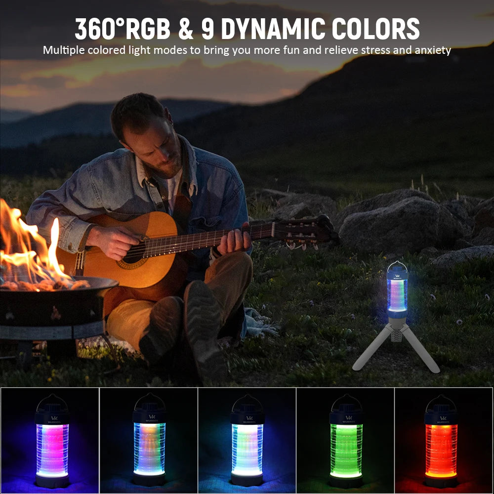 Wurkkos CL01 RGB 360-Degree Flashlight 550 Lumens Power Bank