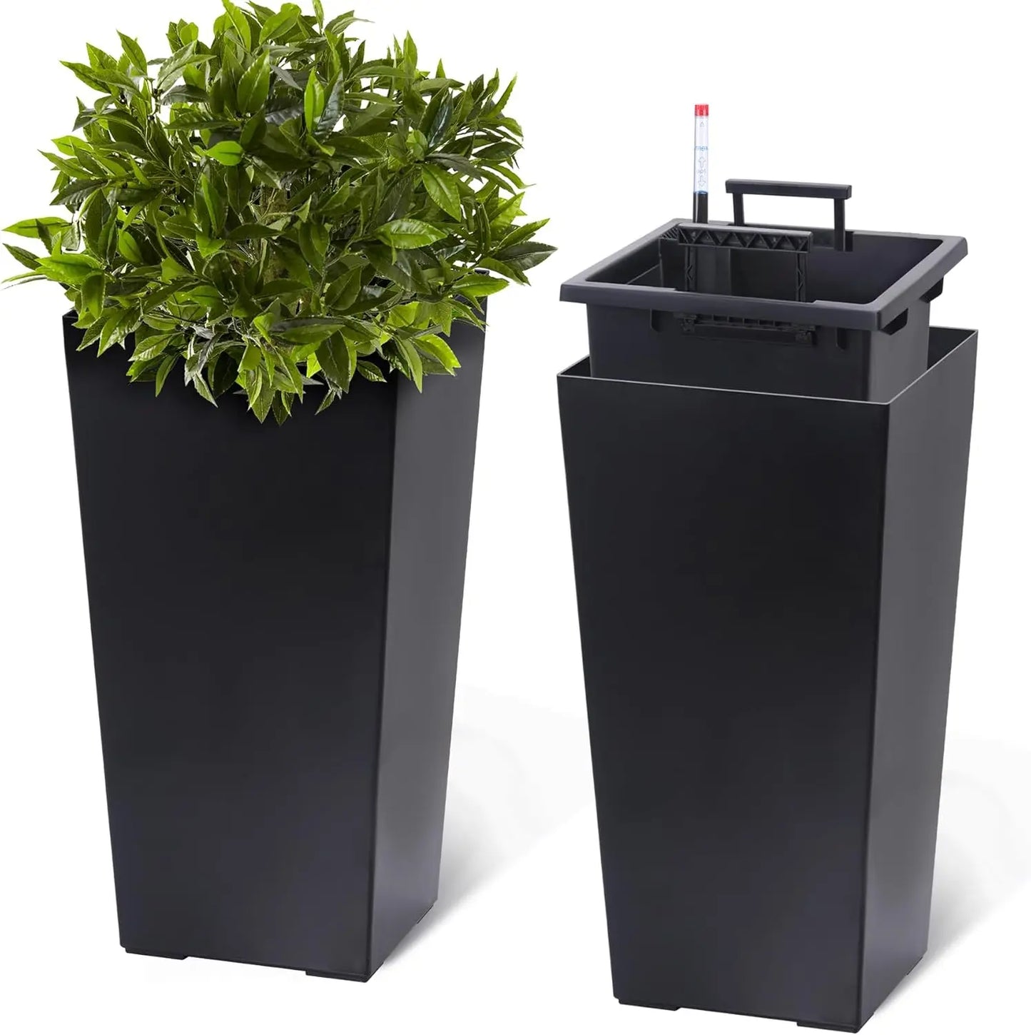 HobbyLane Planter With Shelf Insert For Indoor Outdoor