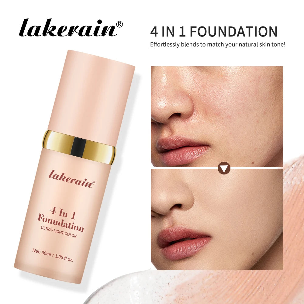 Ibcccndc 4 In 1 Foundation Concealer SPF 30 Waterproof
