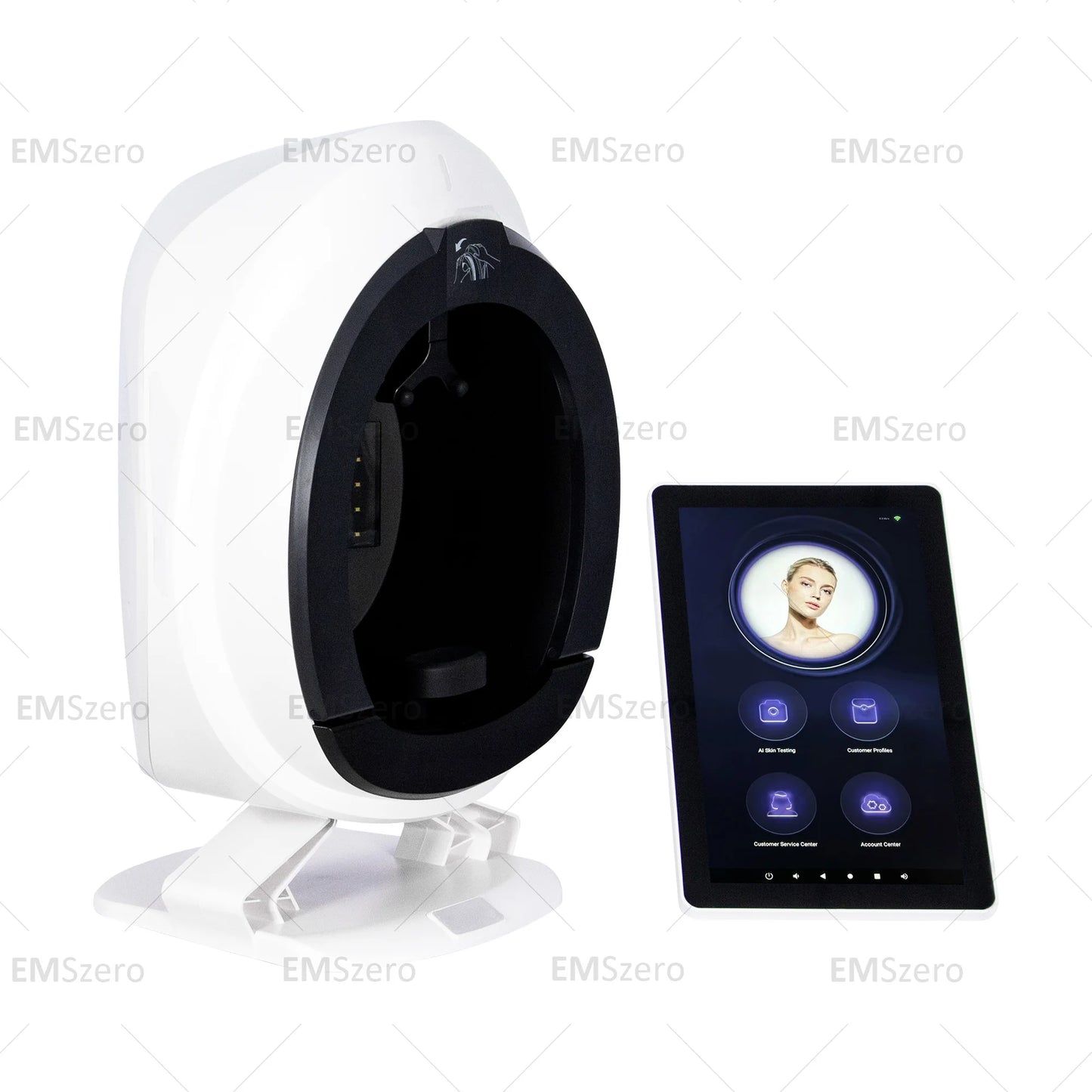 New 3D Facial Skin Analyzer Machine 15.6 inch Skin Analyzer Facial Machine 8 Light Spectrum Skin Analysis Scanner - Louie's Joint 