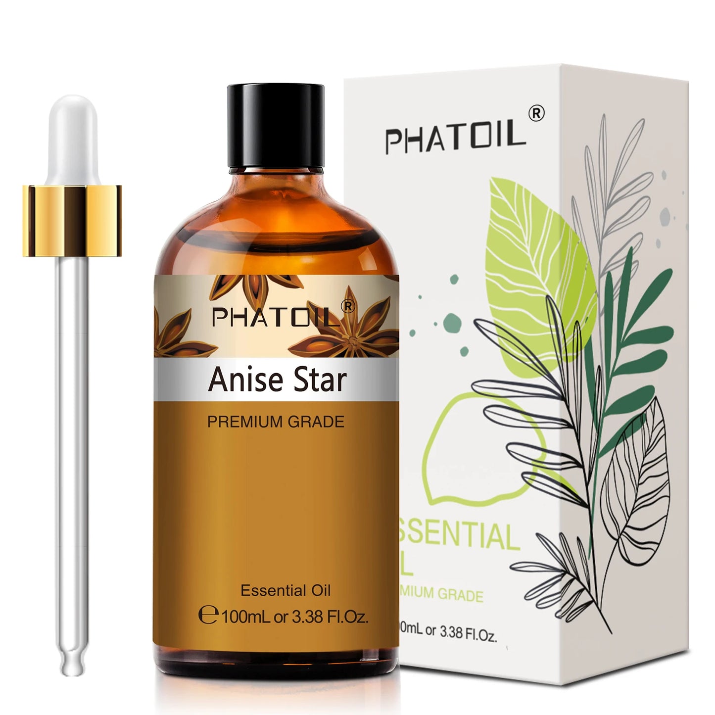 PHATOIL Lavender Jasmine Vanilla Sandalwood Essential Oil Aromatherapy