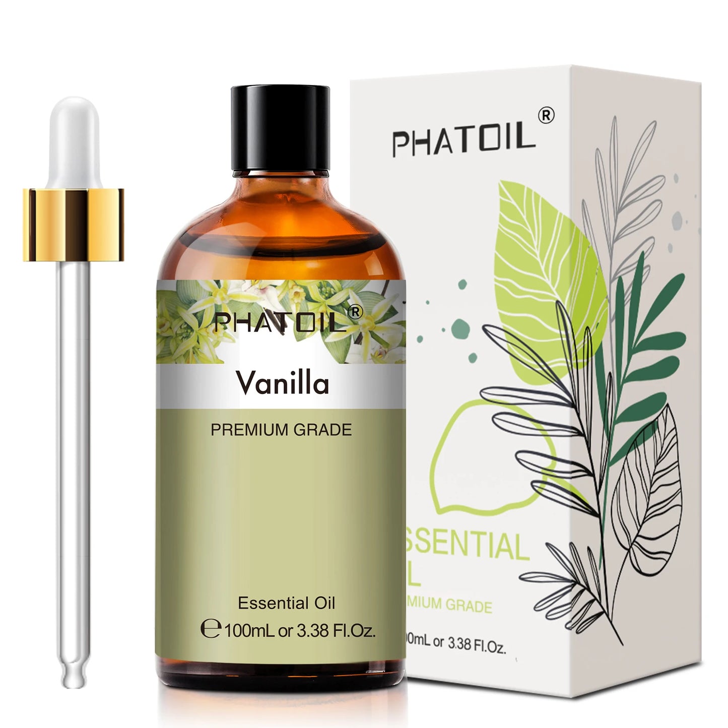 PHATOIL Lavender Jasmine Vanilla Sandalwood Essential Oil Aromatherapy