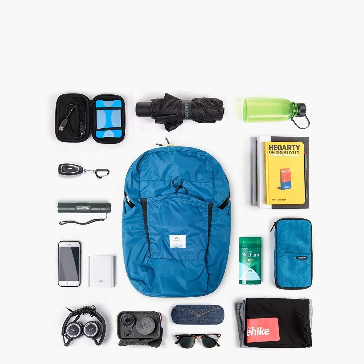 Naturehike Outdoor Backpack Lightweight 18L for Travel Trekking Running Mountaineering Backpack Durable Hiking Daypack