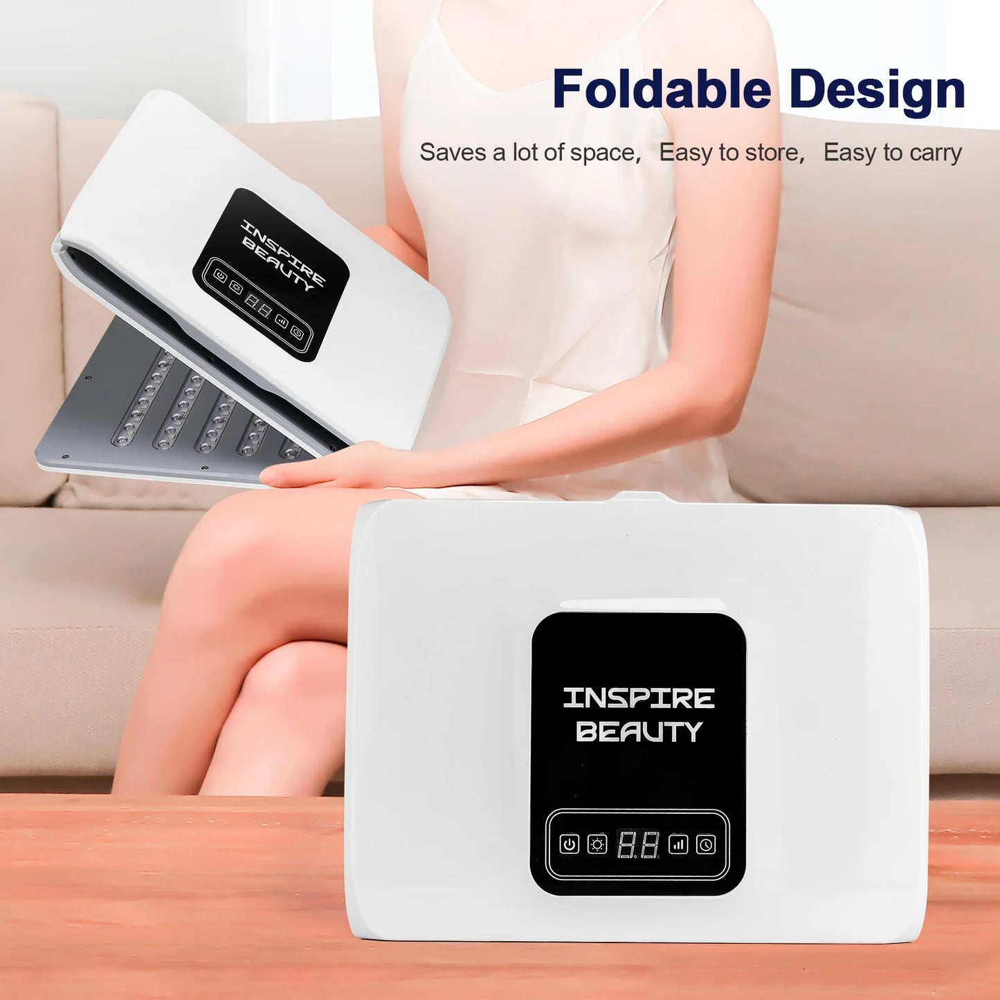 Foreverlily 7 LED Photon Facial And Body Skin Rejuvenation Device