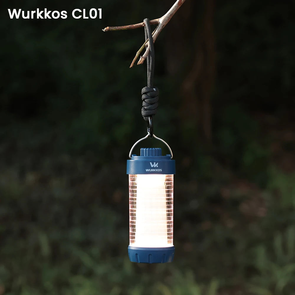 Wurkkos CL01 RGB 360-Degree Flashlight 550 Lumens Power Bank