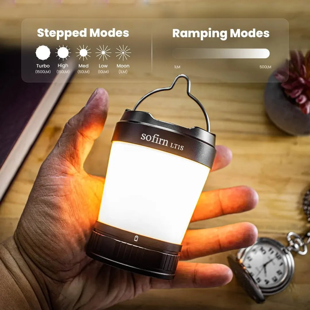 Sofirn LT1S Camping Light USB C Rechargeable Torch Reverse Charging