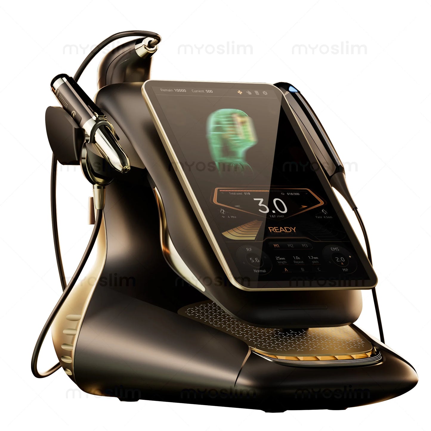 MYOSLIM 3-in-1 Anti-Aging Beauty Machine With HD Touch Screen