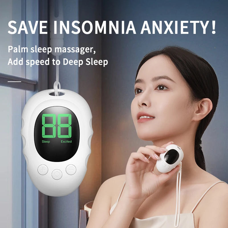 Cloud Prime Handheld Sleep Aid Device Relieve Insomnia Instrument Help Sleep Night Anxiety Therapy Relaxatio Pressure Relief Sleep Device For Christmas And New Year Gifts