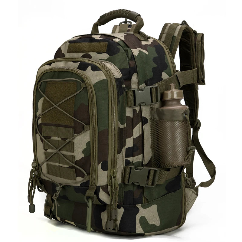 60L Military Tactical Backpack Army Molle Assault Rucksack Outdoor Travel Hiking Rucksacks Camping Hunting mochila hombre - Louie's Joint 