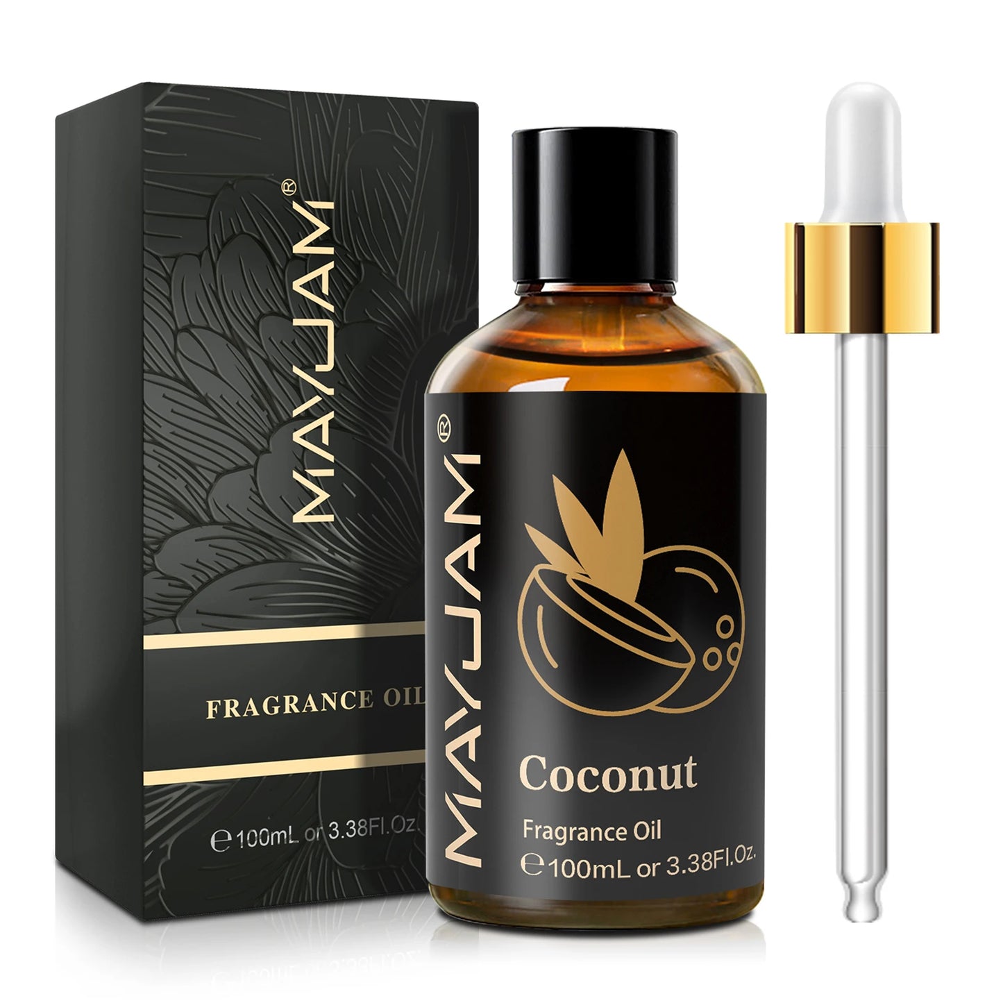 MAYJAM White Musk Baby Powder Almond Vanilla Scent Diffuser Oil