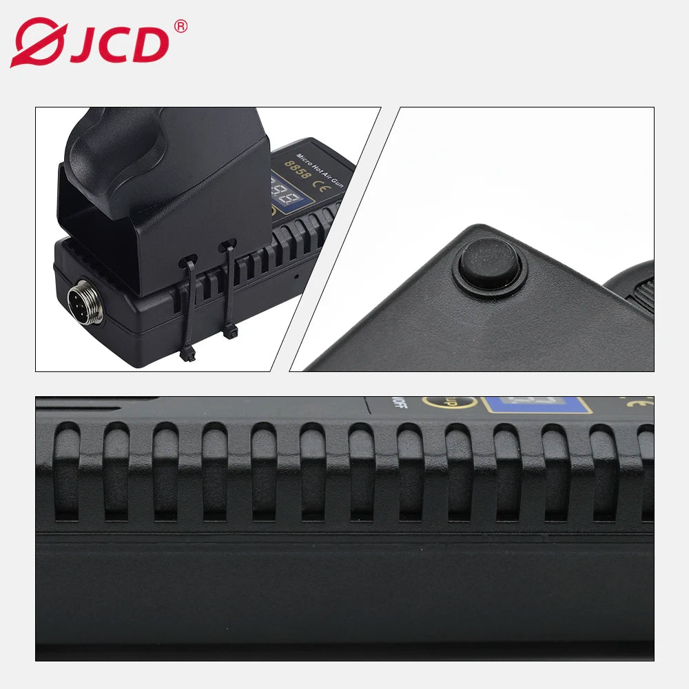 JCD 8858 Micro Hot Air Gun 750W Soldering Rework Station