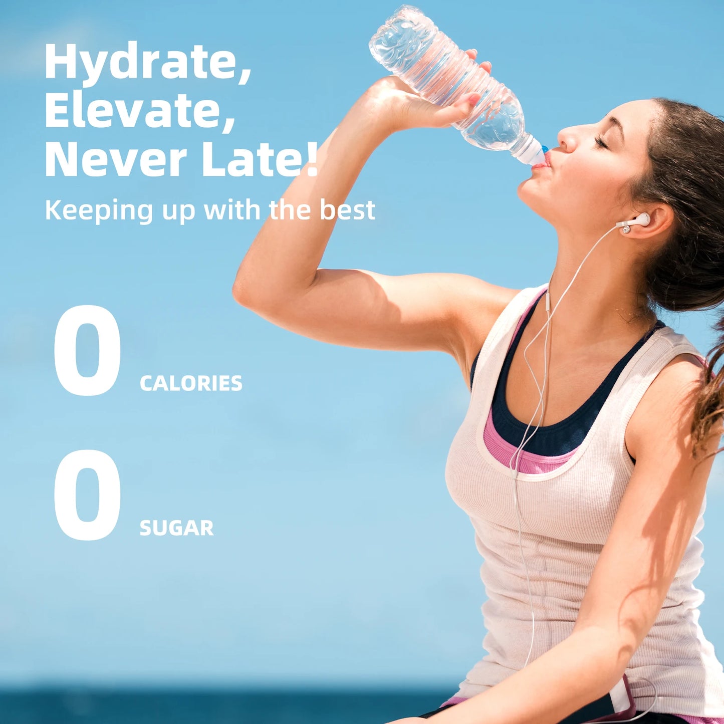 Electrolyte Powder Sugar Free & 0 Calories Mixture Electrolyte Drinks Quickly Hydrate Provide Endurance & Energy Support Non GMO - Louie's Joint 