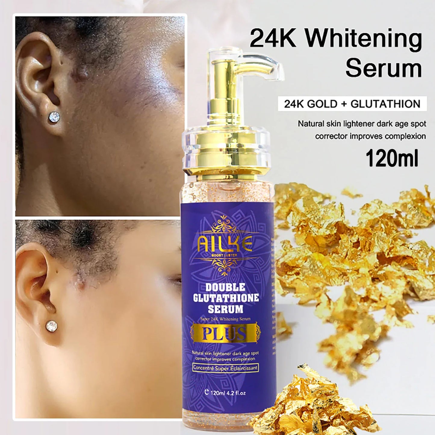 AILKE Brightening Body Milk For Uneven Skin Tone And Whitening