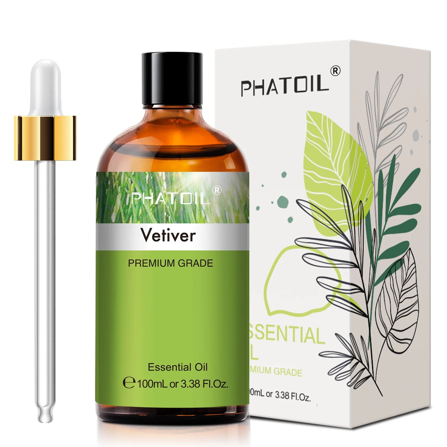 PHATOIL Lavender Jasmine Vanilla Sandalwood Essential Oil Aromatherapy