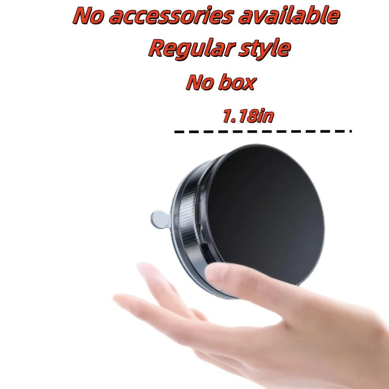 Upgraded 360 ° Adjustable Magnetic Phone Stand, Multi functional Navigation Car Device Installation Stand, Suitable for Cars/Gyms/Mirrors/Smooth Surface Non stick Suction Cup Phone Stand Compatible with All Smartphones
