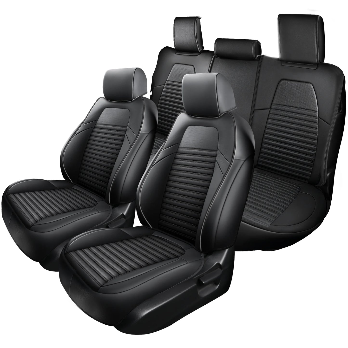 Honda CRV Custom Fit Seat Covers Waterproof Leather Full Set