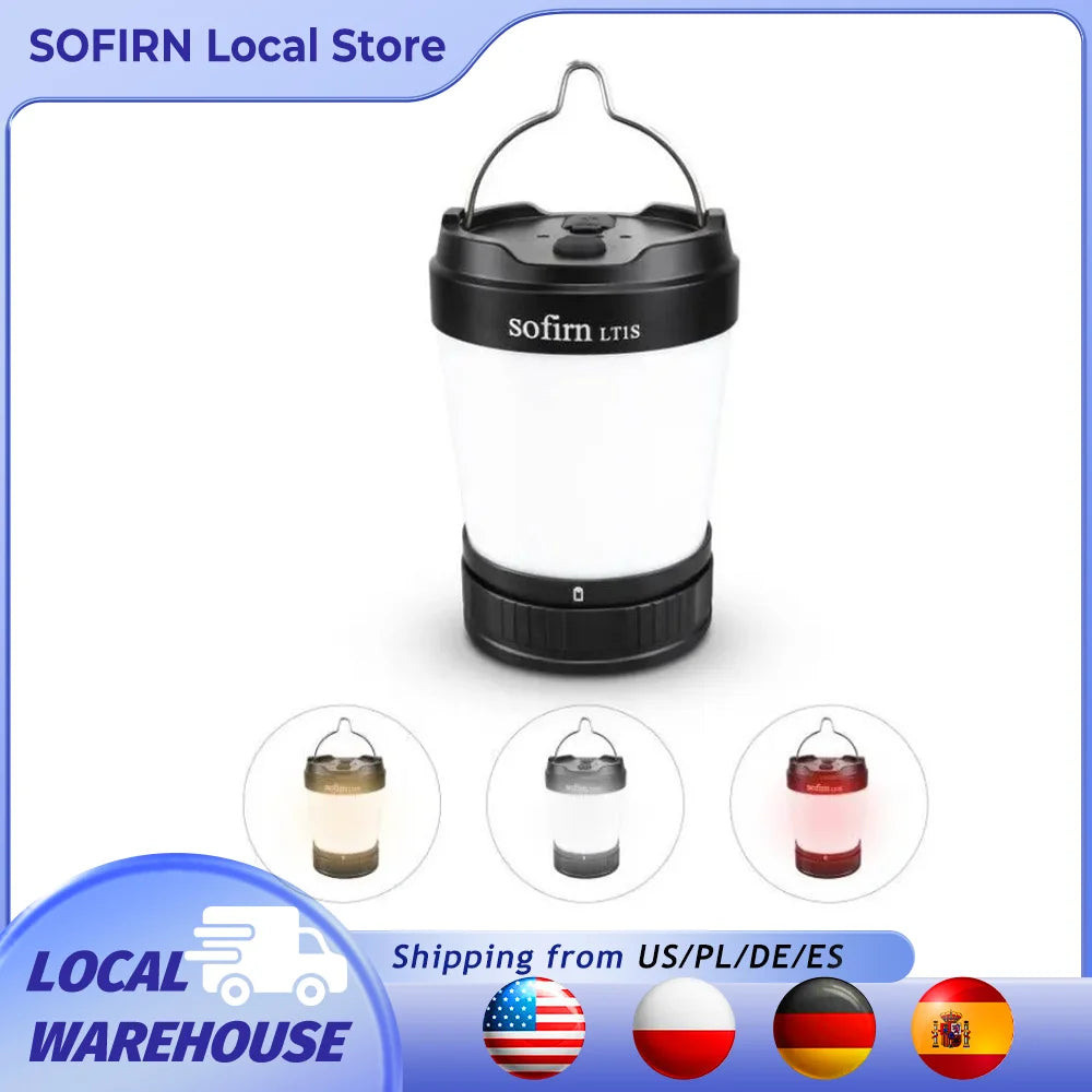 Sofirn LT1S Camping Light USB C Rechargeable Torch Reverse Charging