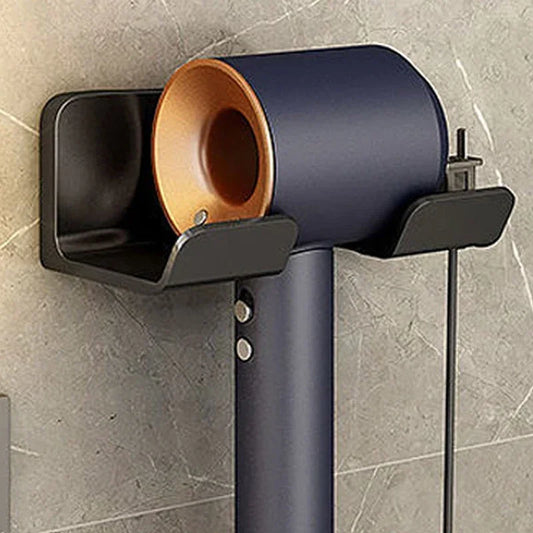 Hair Dryer Holder Wall Dryer Cradle Straightener Stand Hairdryer Organizer Box Toilet Blower Holder Shelf Bathroom Accessories - Louie's Joint 
