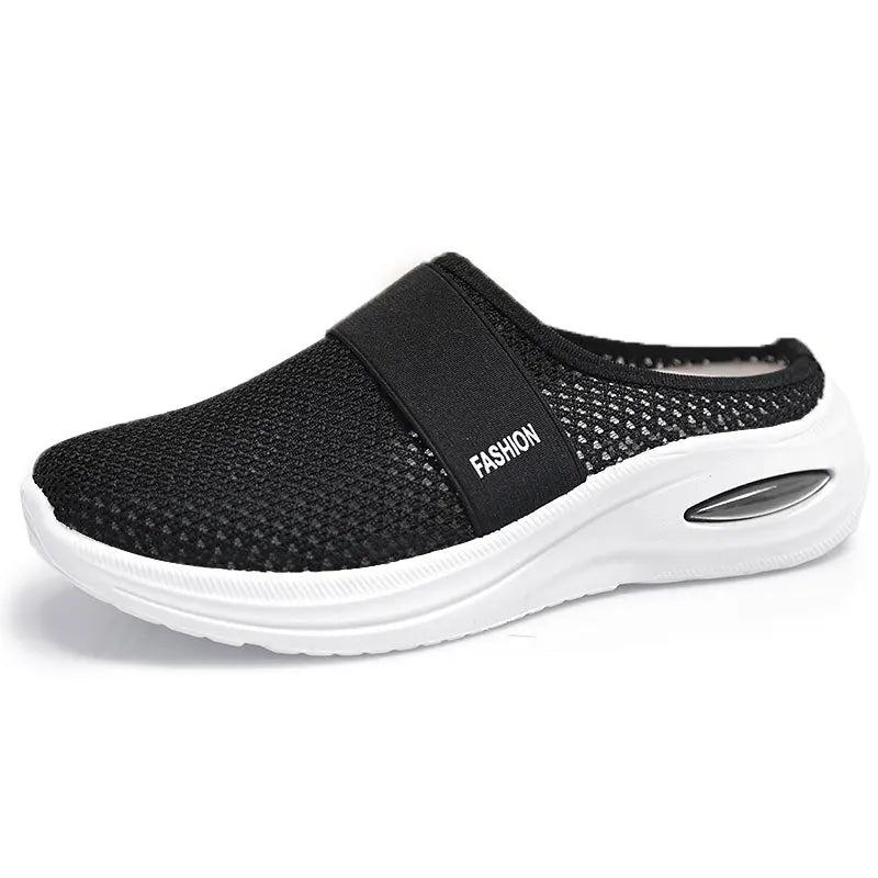 Lightweight Women's Mesh Slip On Shoes For Comfortable Casual Walking