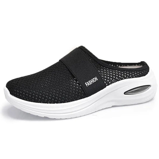 Lightweight Women's Mesh Slip On Shoes For Comfortable Casual Walking
