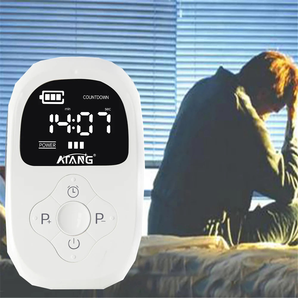 Sleep Aid CES cranial electrotherapy stimulation technology Alpha Stim insomnia Sleeping device No Sleep Anxiety Depression