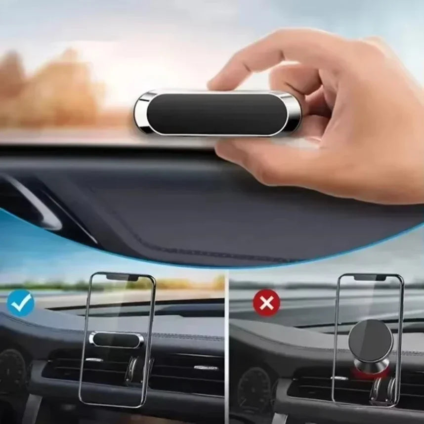 Magnetic Car Phone Holder Mount For iPhone Samsung Xiaomi