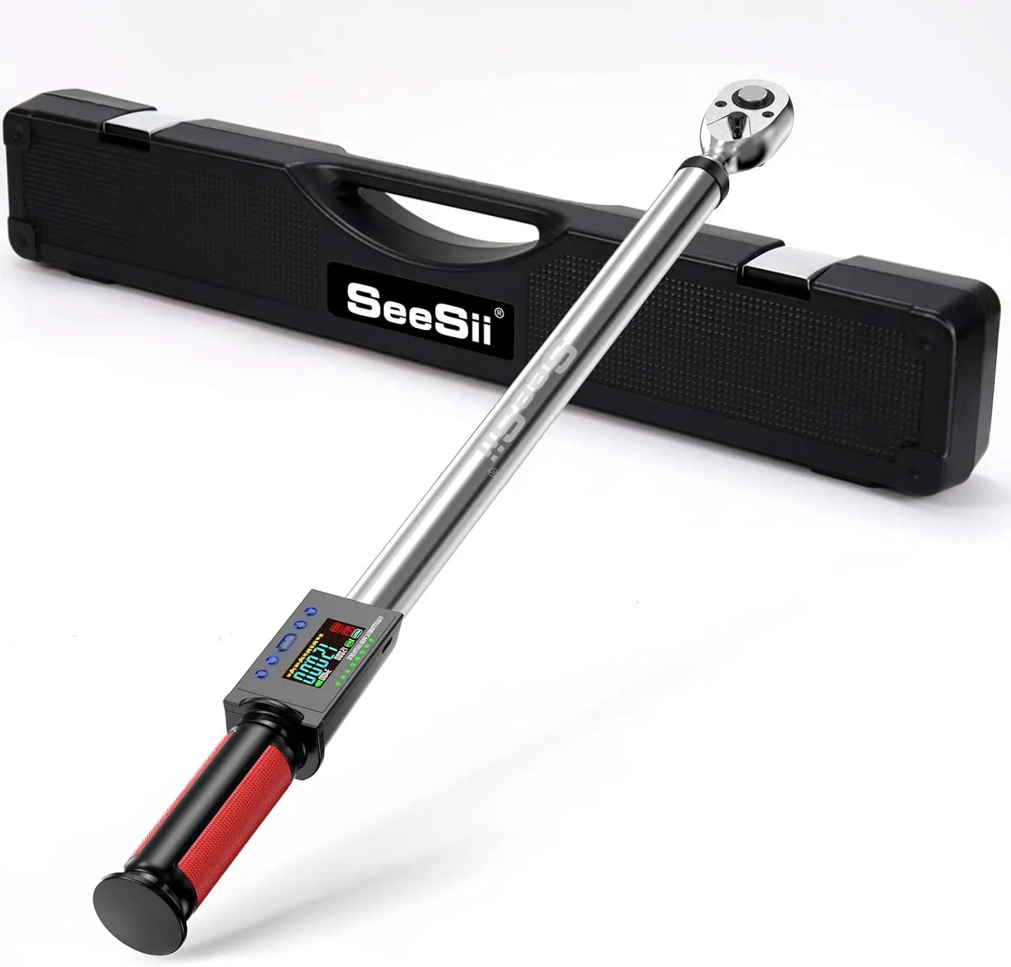 Seesii Digital Torque Wrench 340Nm With 3 Modes Car Care