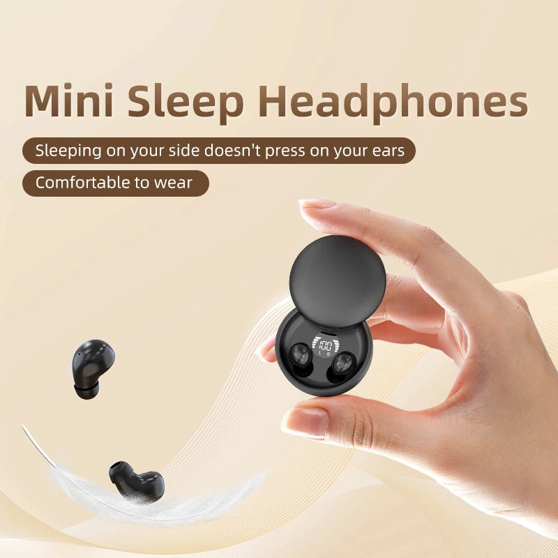 SHUKE Wireless Bluetooth Sleep Headphones With Mic