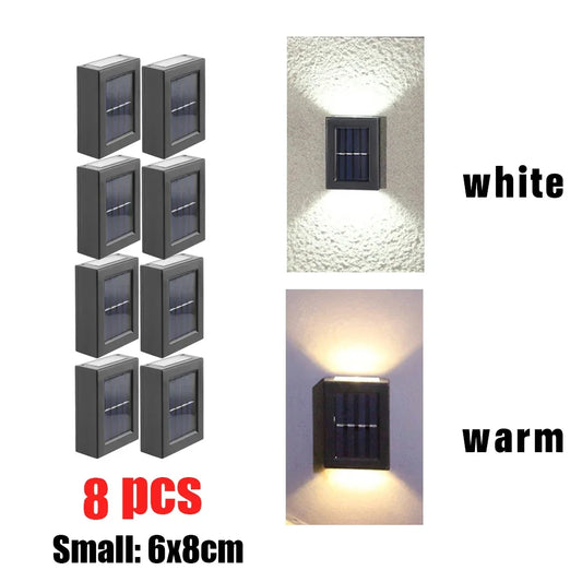 AlliLit Wall Solar LED Lights Waterproof For Outdoor Use - Louie's Joint 