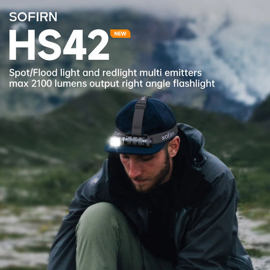 Sofirn HS42 Headlamp 2100lm 6000K Rechargeable USBC
