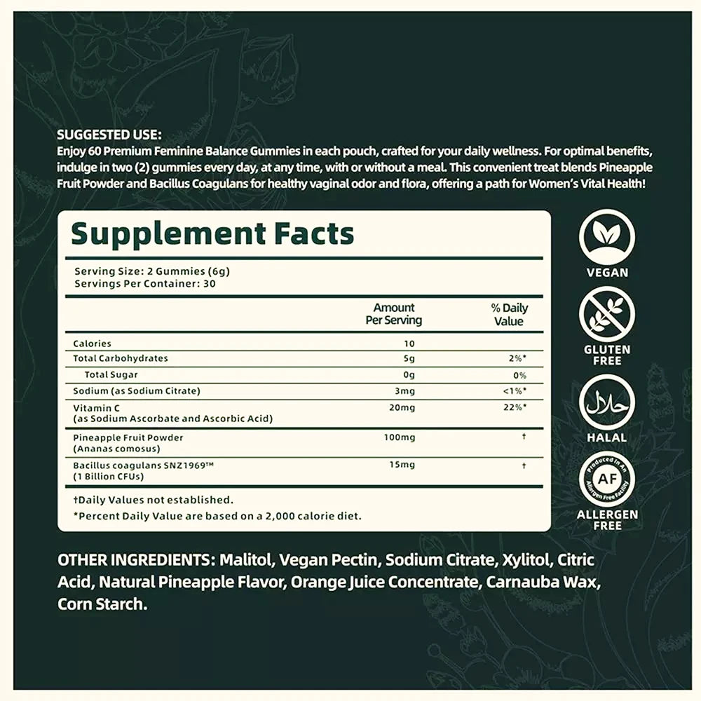 1/2/3 bags Vital Balance Gummies, support for women and their partners, Women's Health gummies - Promote Healthy life - Louie's Joint 
