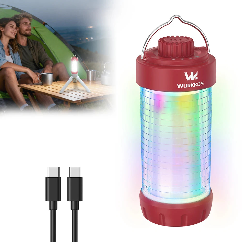 Wurkkos CL01 RGB 360-Degree Flashlight 550 Lumens Power Bank