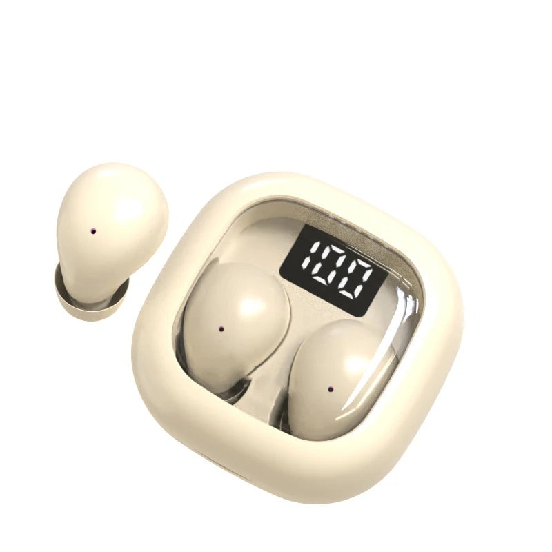 SHUKE True Wireless Bluetooth Earbuds Headphones With Comfortable Bass